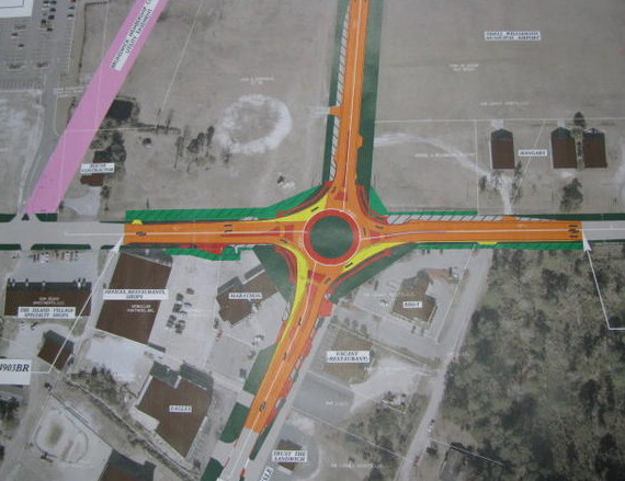 Ocean Isle Beach Roundabout